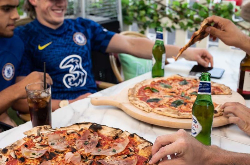 Chelsea Matchday Pizza n Beer